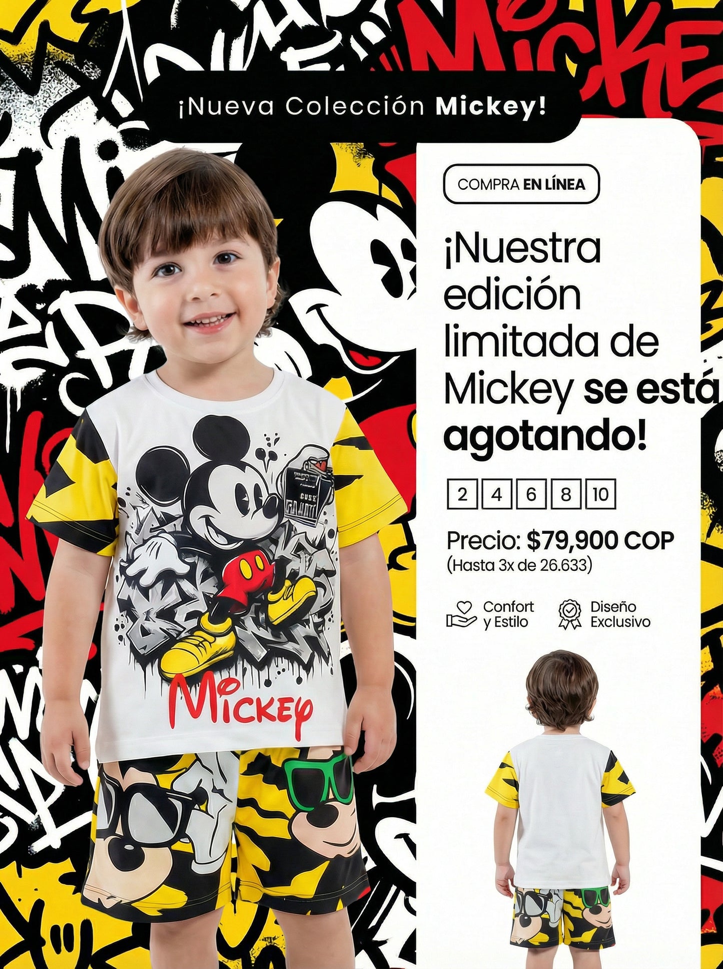 Pijama Niños - Piel de durazno