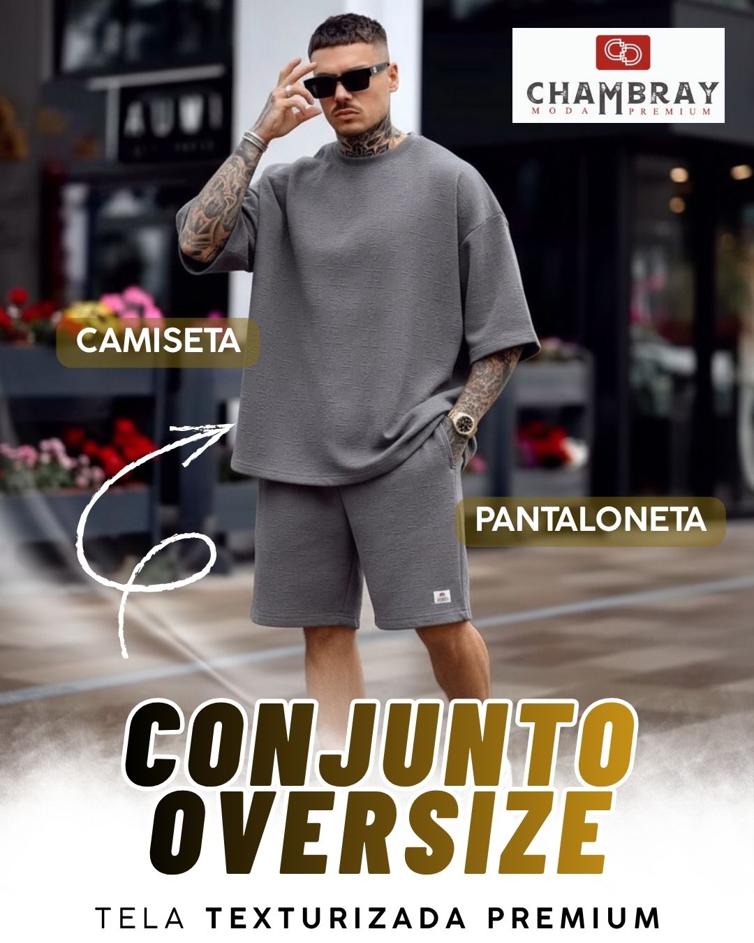 Conjunto Oversize Hombre