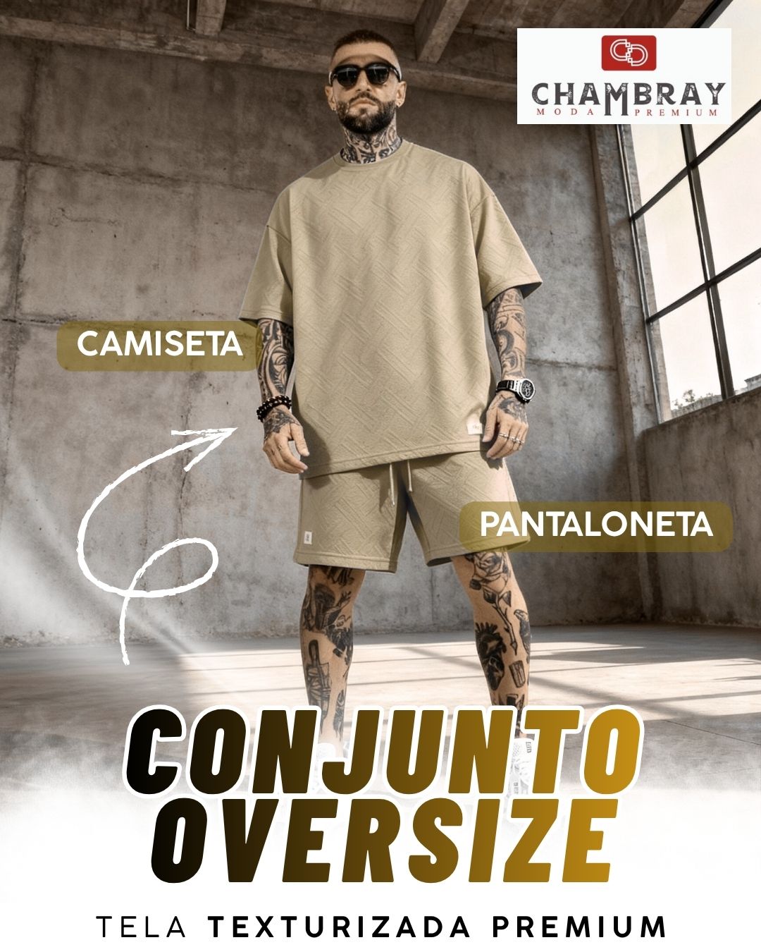 Conjunto Oversize Hombre