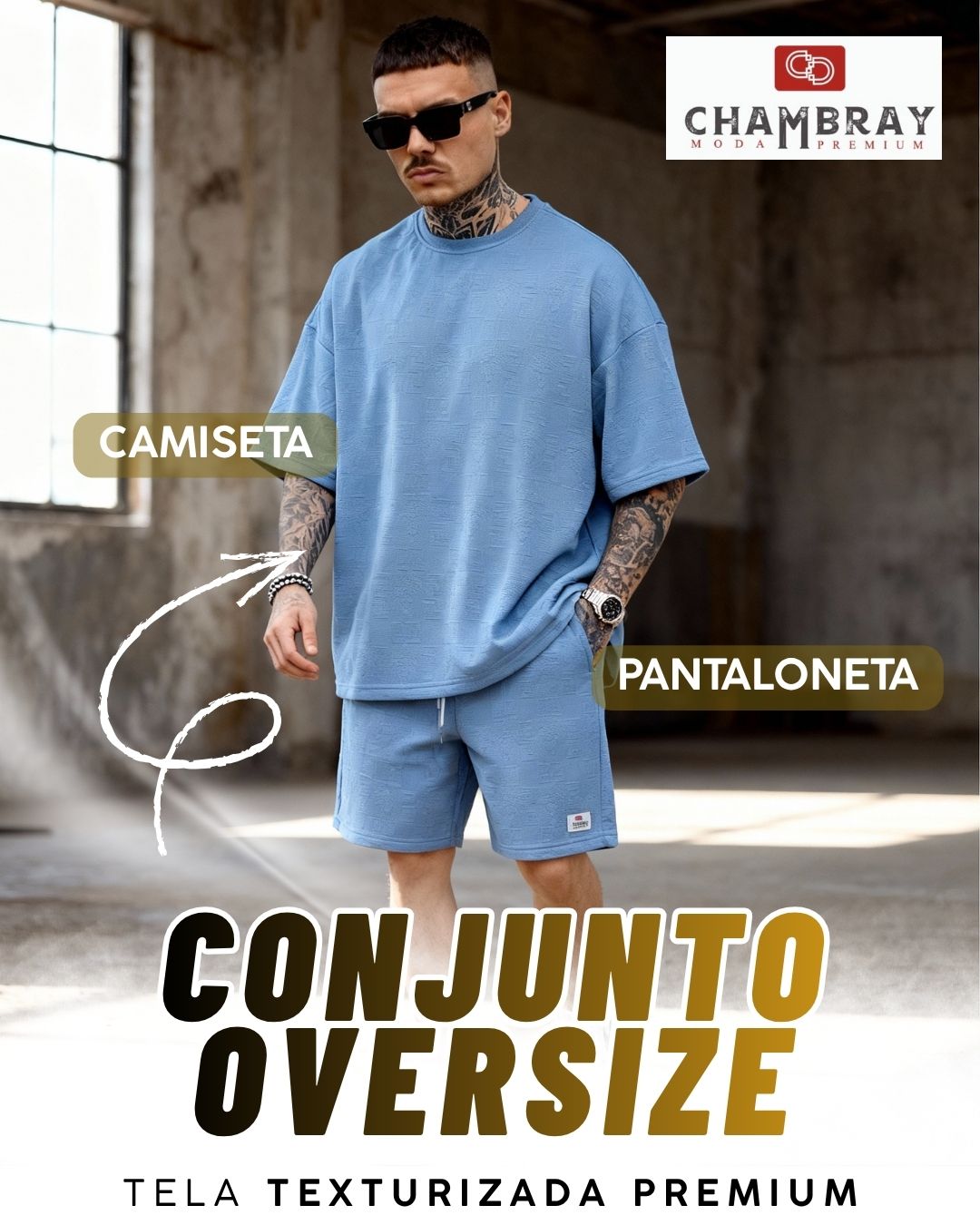 Conjunto Oversize Hombre