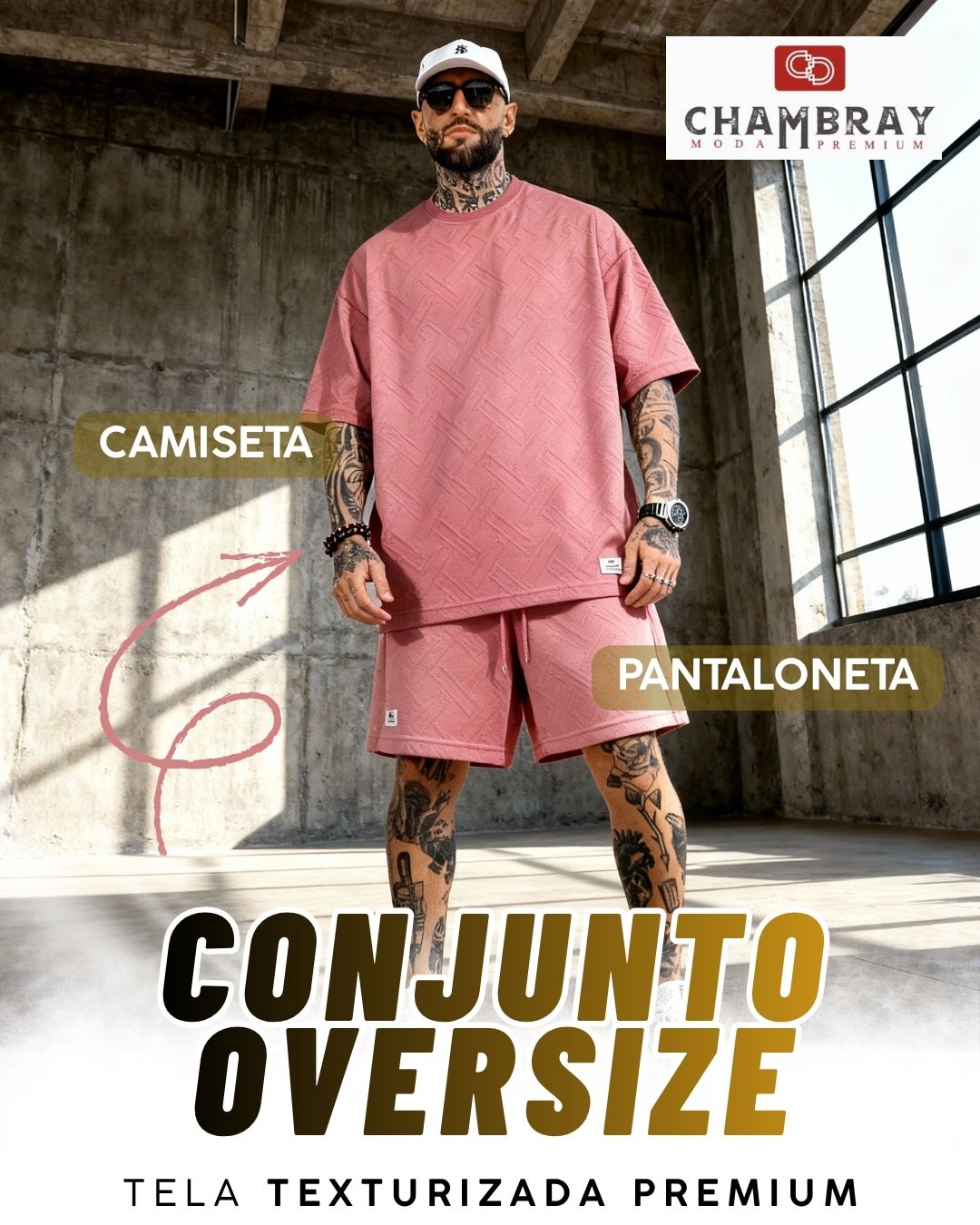 Conjunto Oversize Hombre