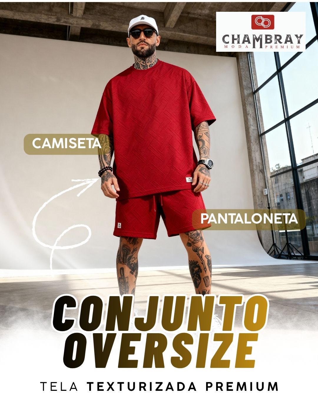 Conjunto Oversize Hombre
