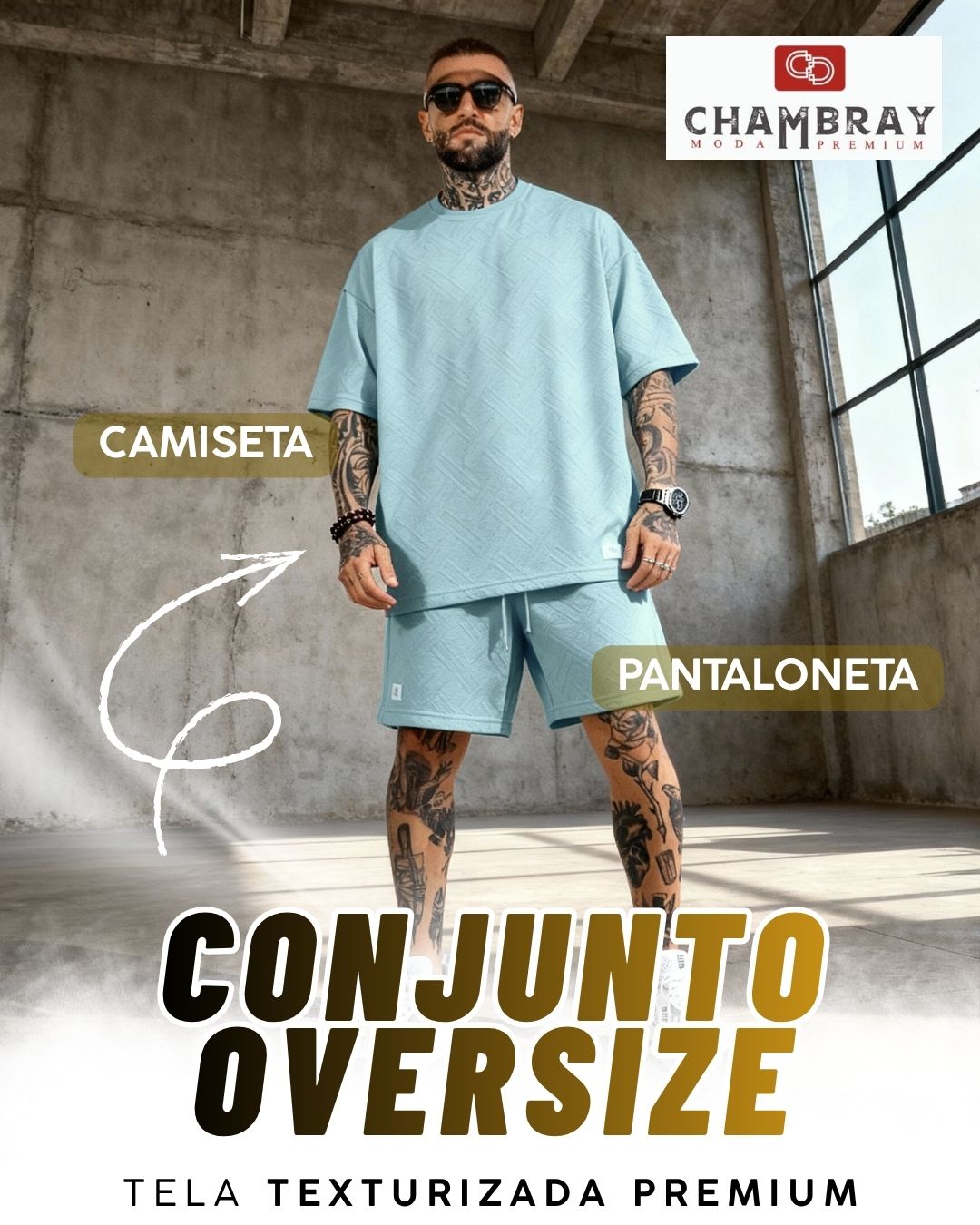 Conjunto Oversize Hombre