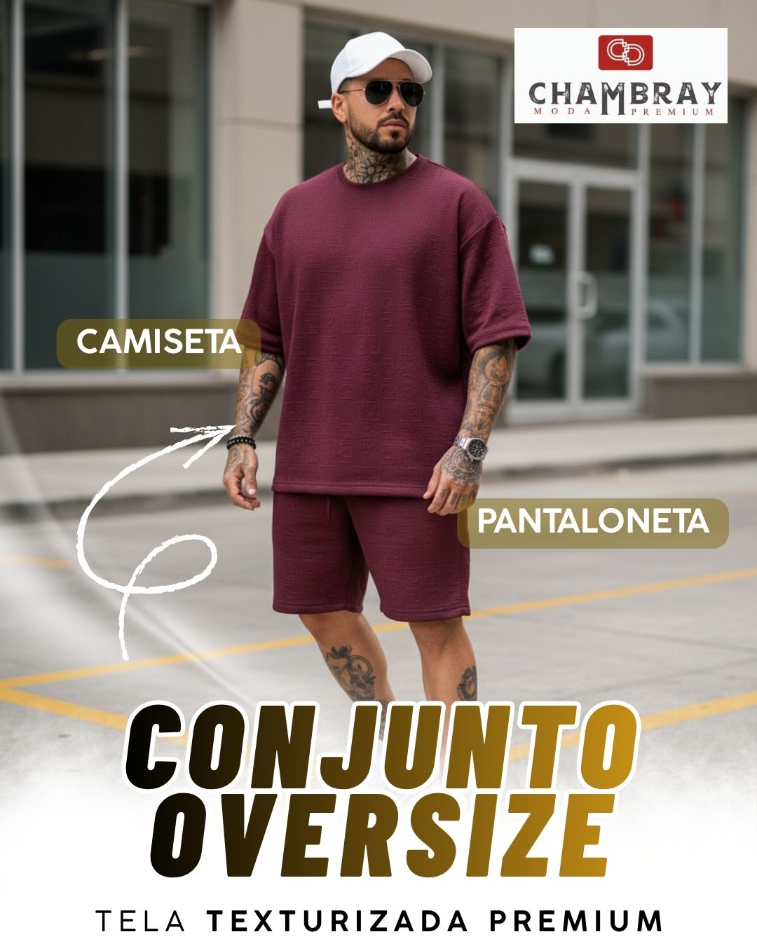 Conjunto Oversize Hombre